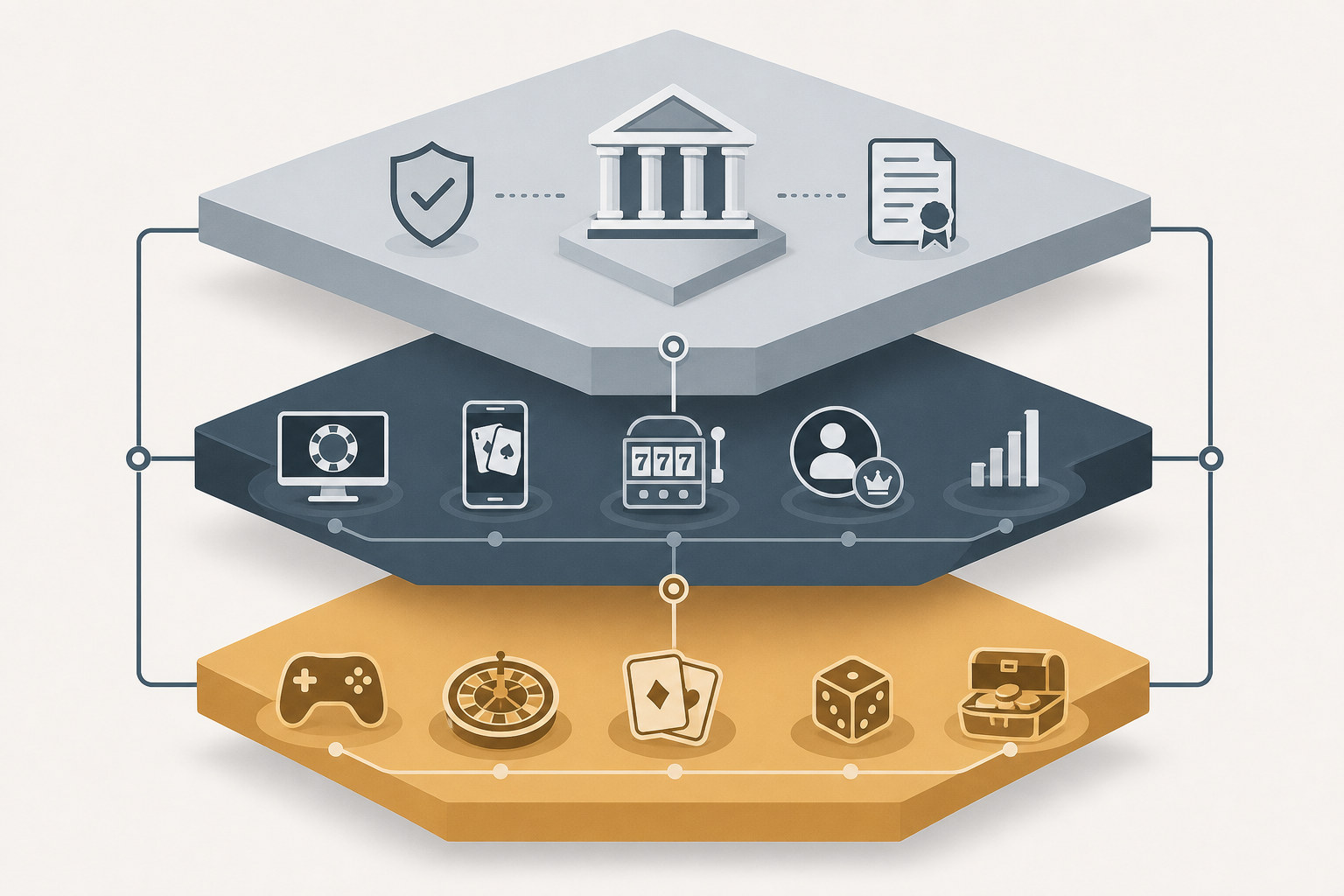 How operators, providers and regulation sit in layers